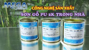 CÔNG NGHỆ SẢN XUẤT SƠN GỖ PU2K TRONG NHÀ