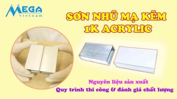 CHUYỂN GIAO CÔNG NGHỆ SẢN XUẤT SƠN NHŨ 1K ACRYLIC TRÊN SẮT MẠ KẼM